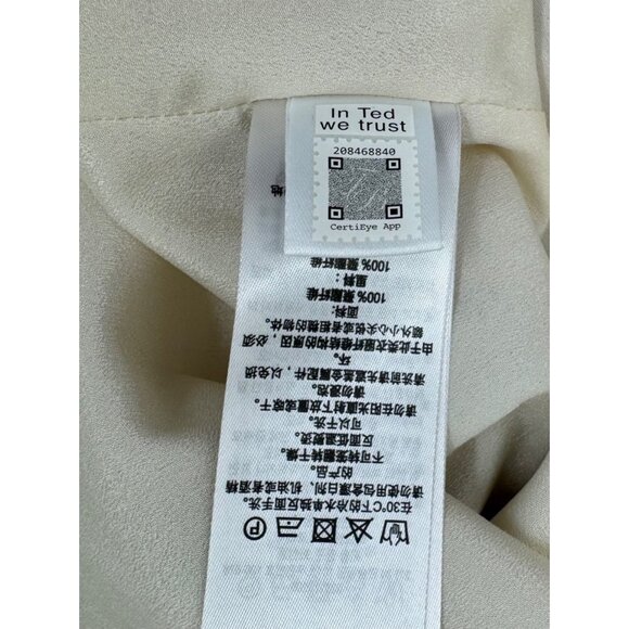 Ted Baker Warren Button Through Cami  Women's Tiered Midi Dress Size 3  US Size - Picture 5 of 10